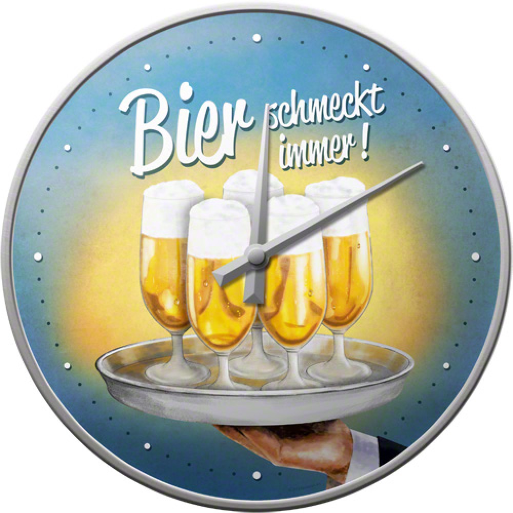 Ceas de perete - Beer - Ø31 cm
